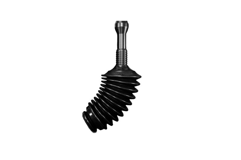 ماستر بلانجر طقم غطاس المرحاض للحمام عالي التحمل MP500-B3 من Master Plunger مع دلو/علبة قصيرة. مجهزة بصمام إطلاق الهواء باللون الأسود - Image 3